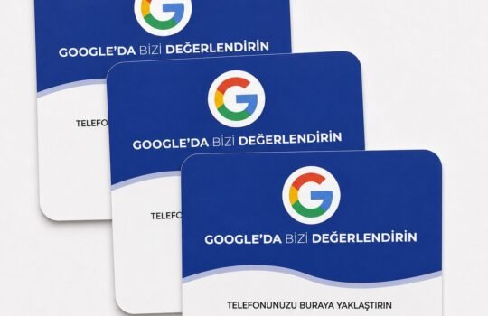 Google yorumları ve yıldız değerlendirmesi