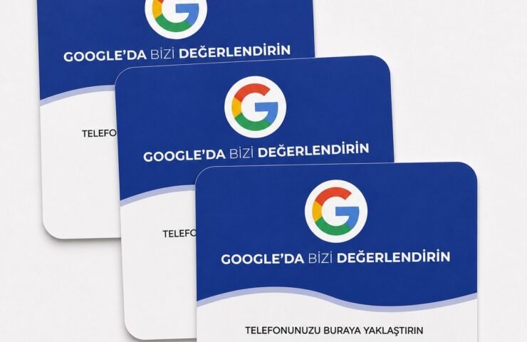 Google yorumları ve yıldız değerlendirmesi
